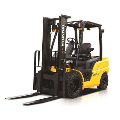 Forklift unloading pallets from a truck in Potters Bar