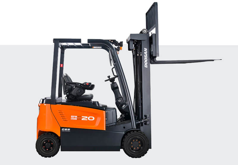 Forklift operator safely handling a commercial load in Potters Bar